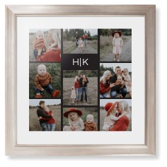 Modern Gallery Monogram of Nine