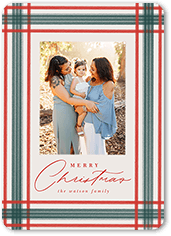 Brushed Plaid Border