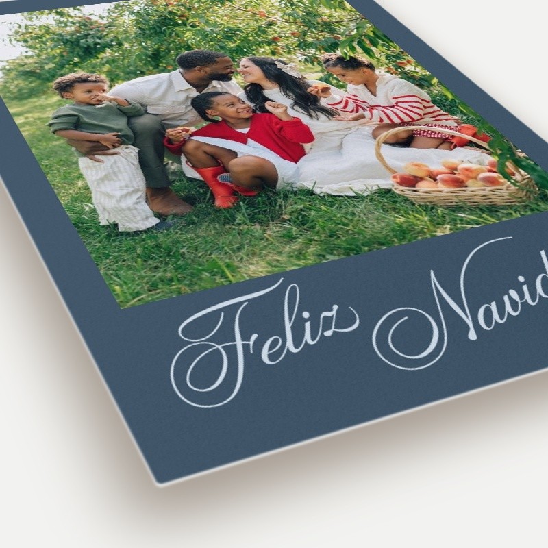 Script Collage Holiday Card