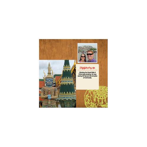 Passport to Asia 8x8 undefined  Premium Album