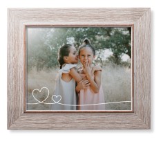 Double Heart Line Art