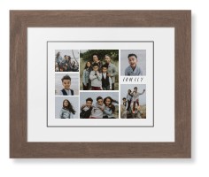 Rustic Picture Gallery Collage Of Seven