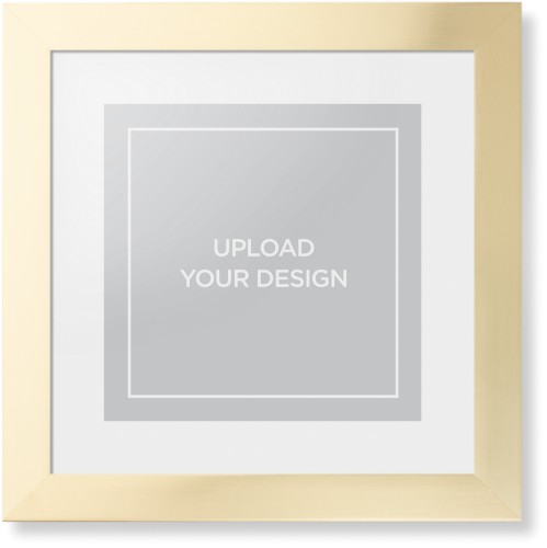 Upload Your Own Design 12x12 Multicolor  Framed Print