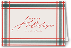 Brushed Plaid Border