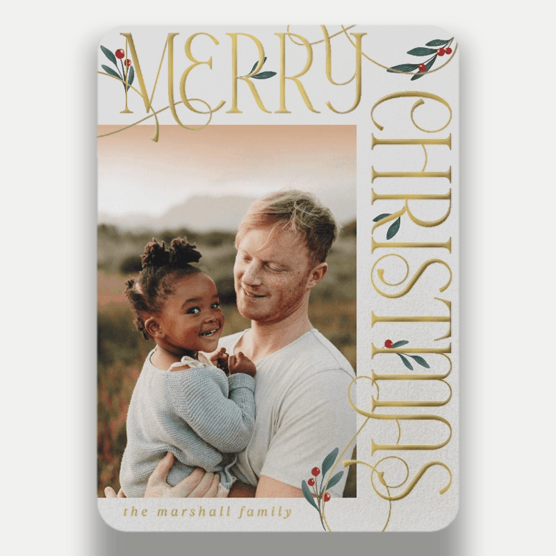 Berry Corner Holiday Card