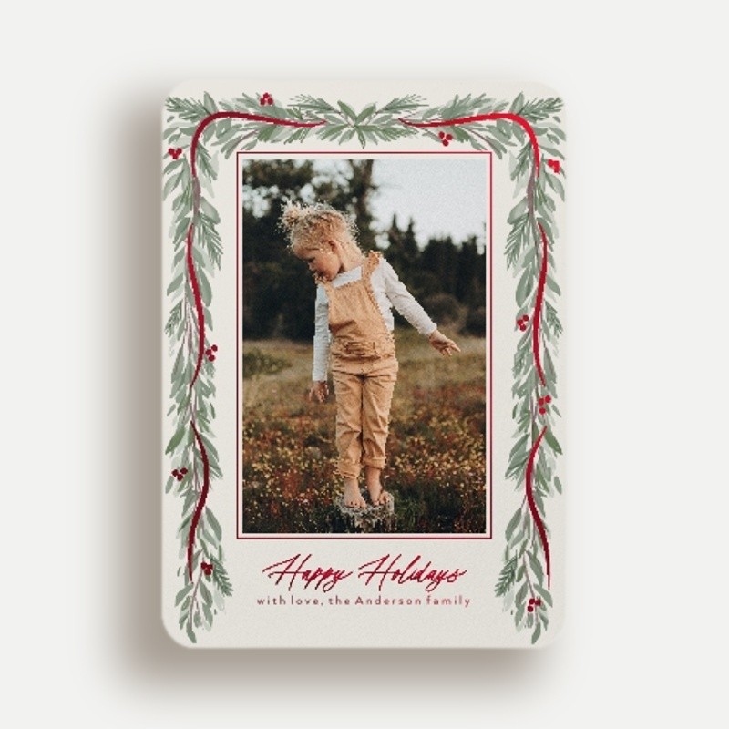 Pine Garland Frame