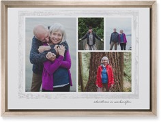 Brushed Border Collage Of Four