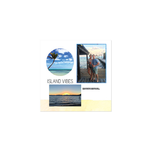 Beach Travel 8x8 undefined  Premium Album