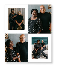 Minimal Gallery of Four Portrait