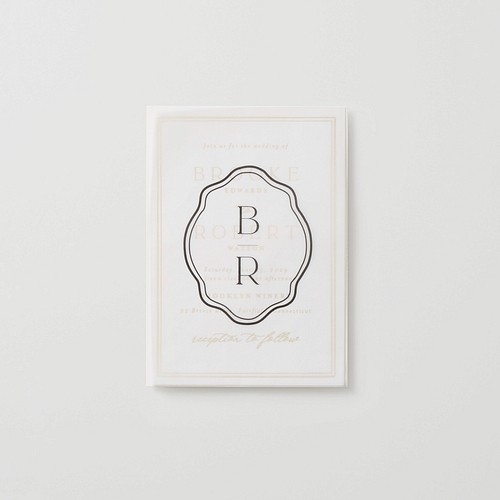 Lovely Chirography Vellum Lovely Chirography 5x7 White Vellum
