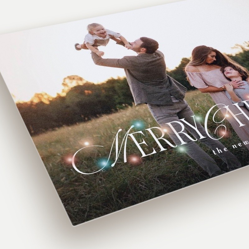 Lit Greeting Holiday Card