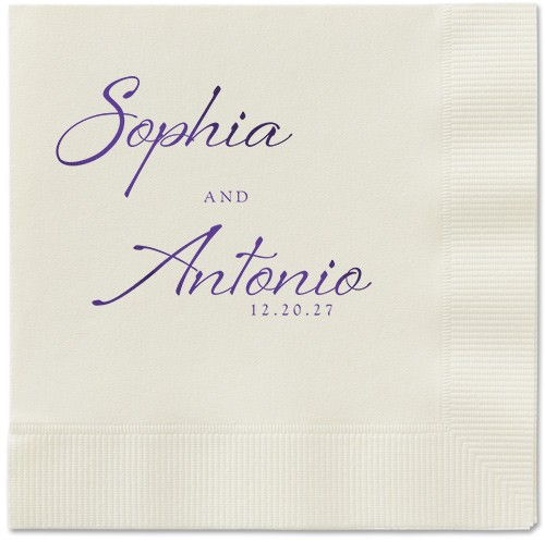 Spring Wedding Napkins
