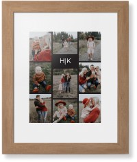 Modern Gallery Monogram of Nine