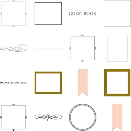 Classic Wedding Guestbook 8x8 undefined  Premium Album