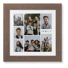 Rustic Picture Gallery Collage Of Seven