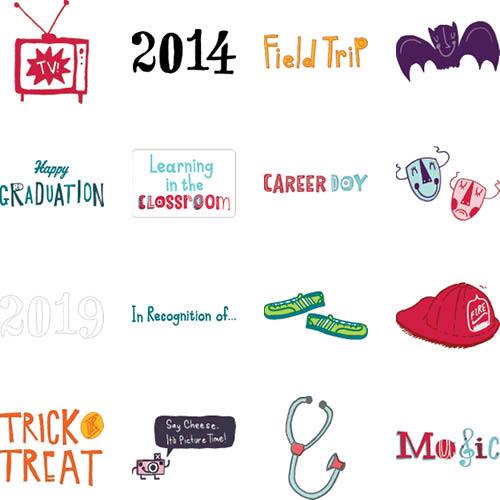 Elementary School Yearbook 8x11 undefined  Premium Album