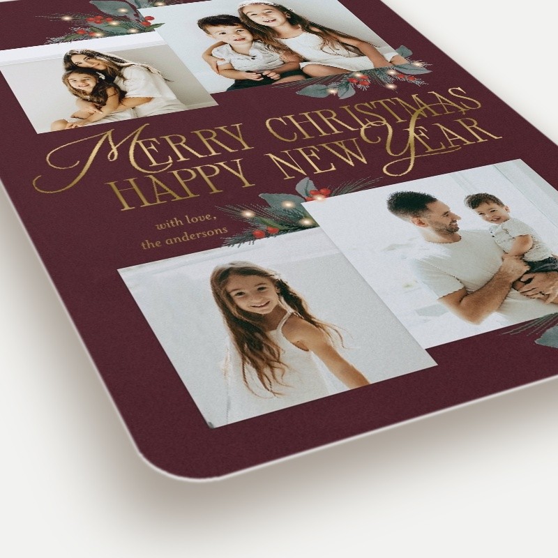 Botanical Sentiment Holiday Card