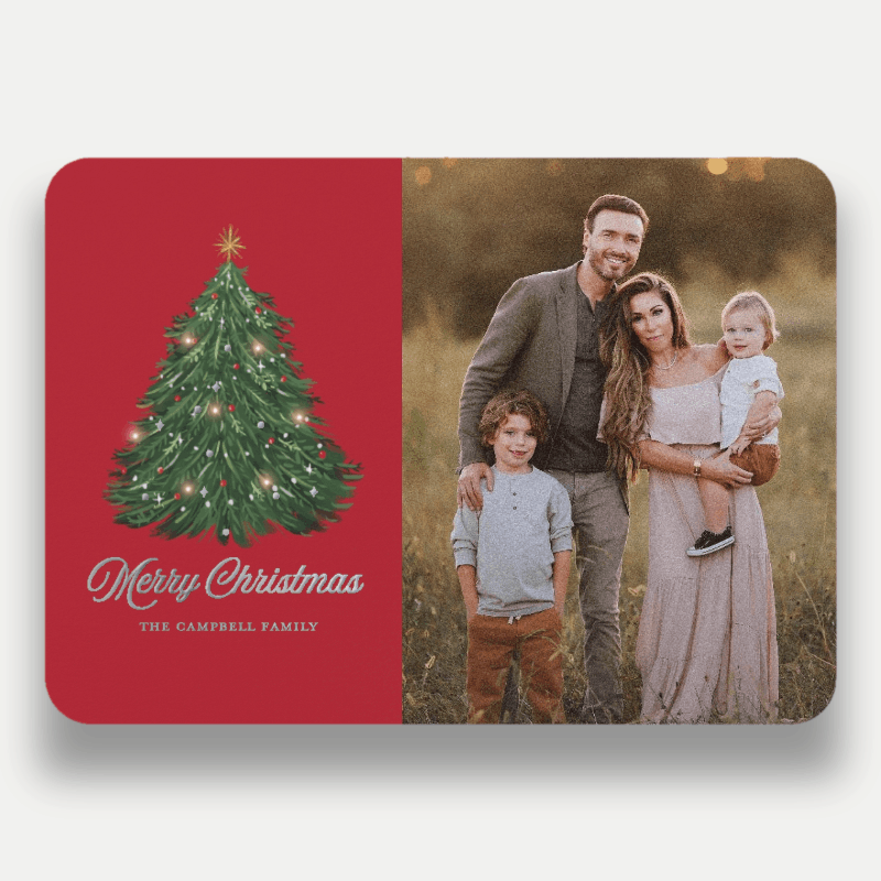 Classic Tree Holiday Card