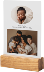 Stacked Oval Vignette