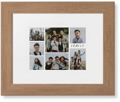 Rustic Picture Gallery Collage Of Seven