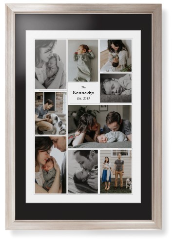 Modern Family Collage Portrait