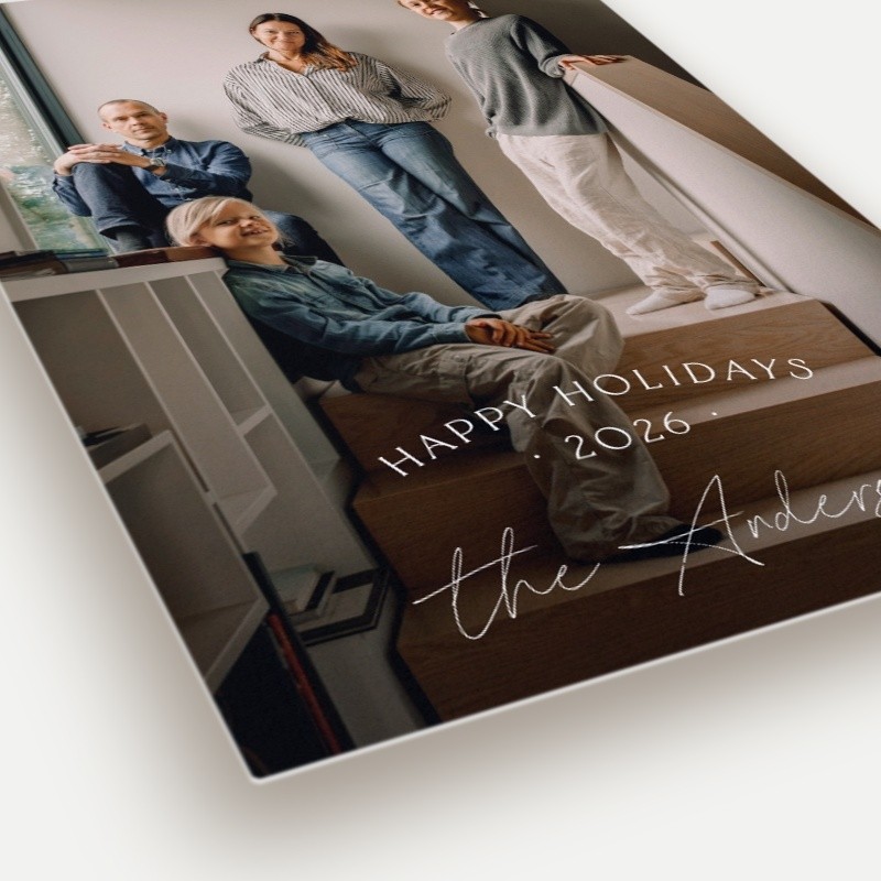 Modern Archway Holiday Card