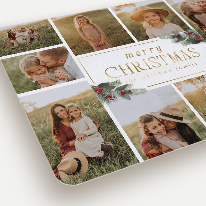 Berry Collage Holiday Card