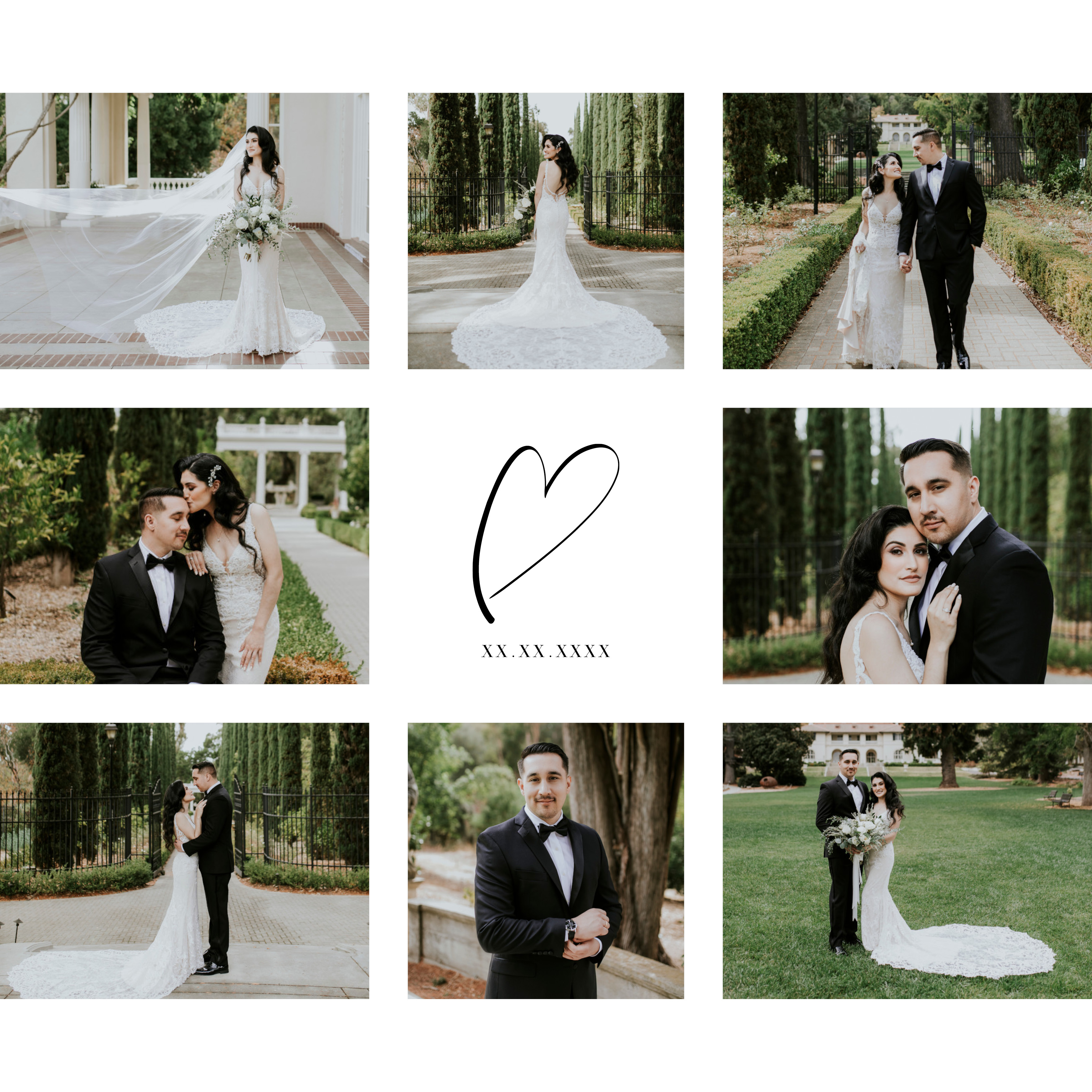 Timeless Love Story Calendar 12x12 undefined  Wall Calendar