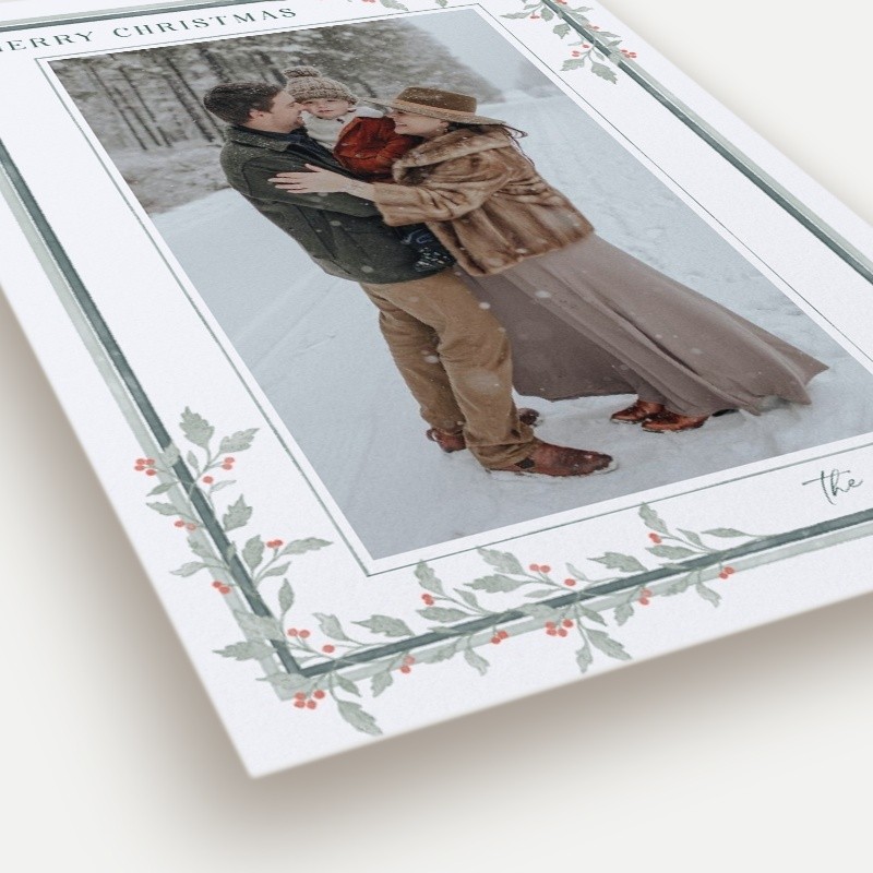 Climbing Vines Holiday Card
