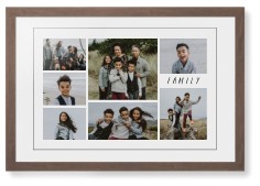 Rustic Picture Gallery Collage Of Seven