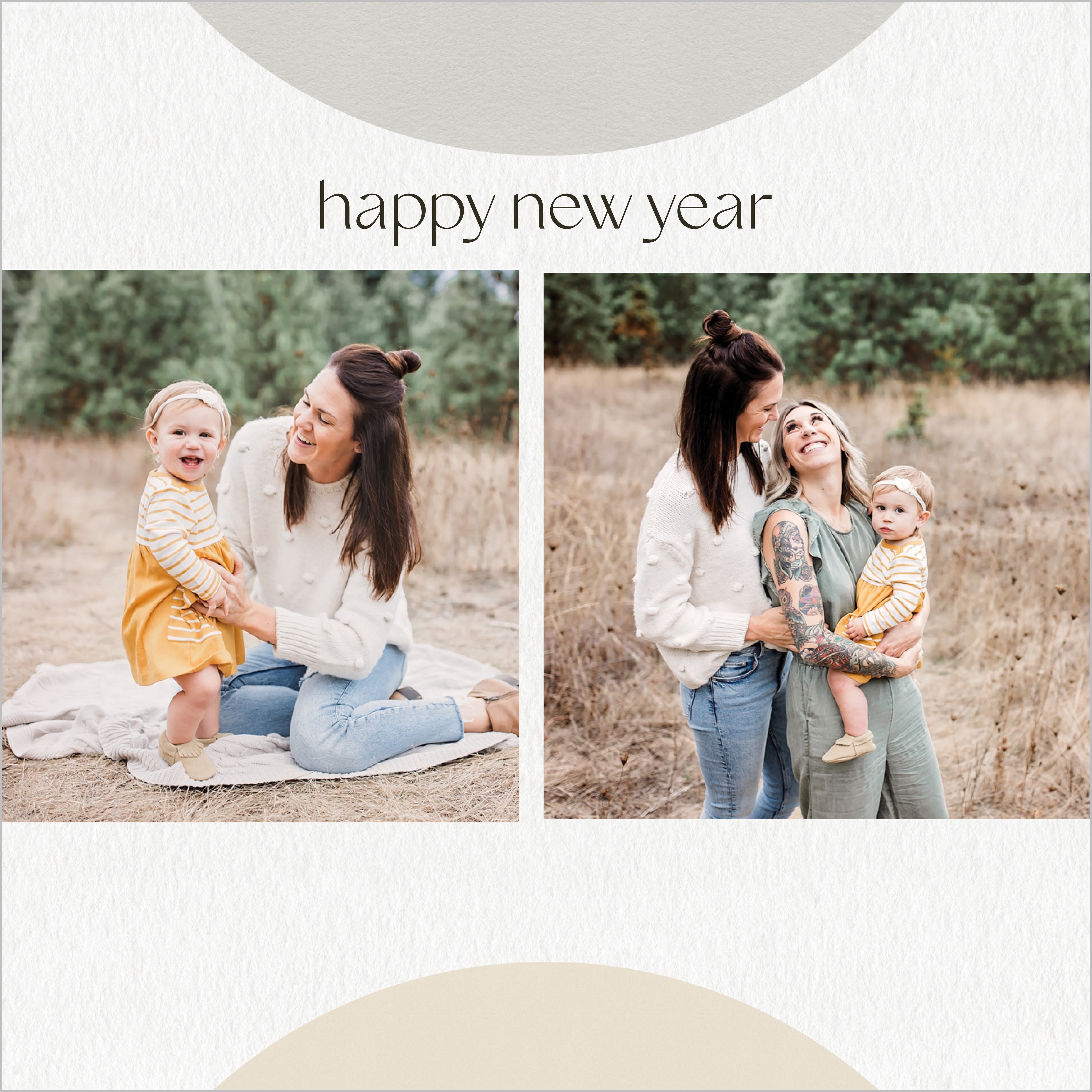 Modern Light Neutrals Calendar 12x12 undefined  Wall Calendar