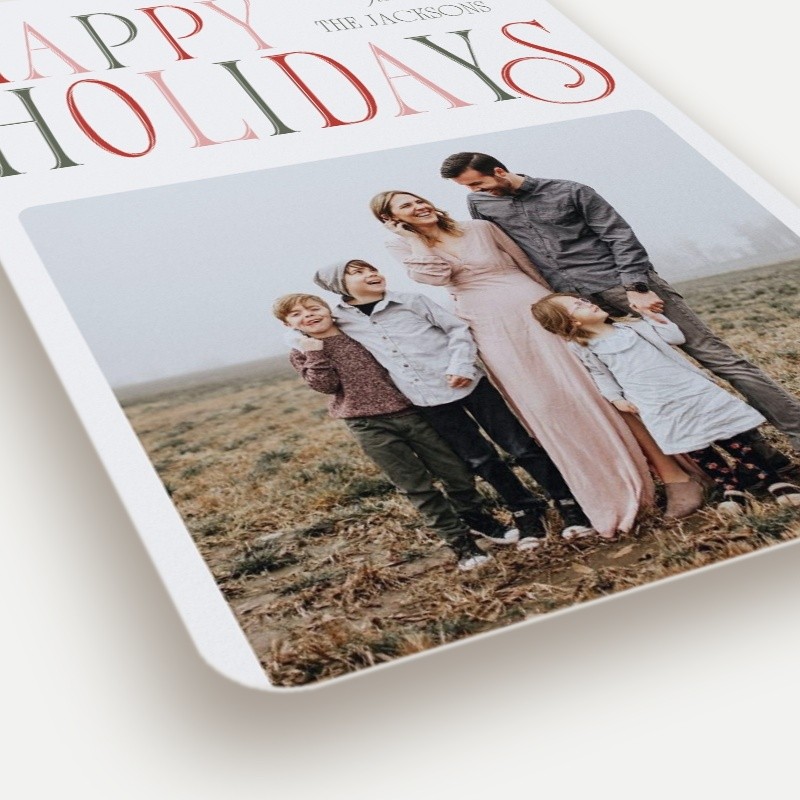 Merry Marquee Holiday Card