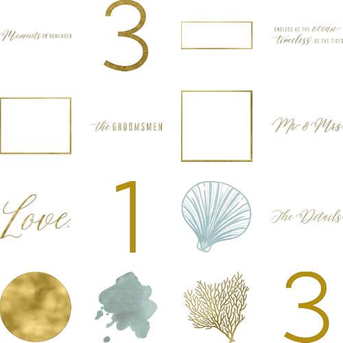 Beach Wedding 8x8 undefined  Premium Album