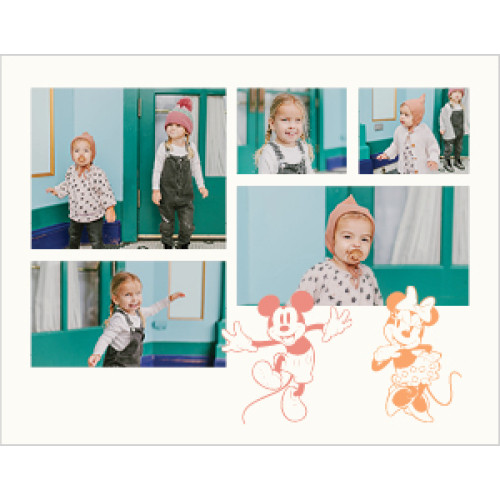 Disney Mickey and Friends Calendar 8x11 undefined  Wall Calendar