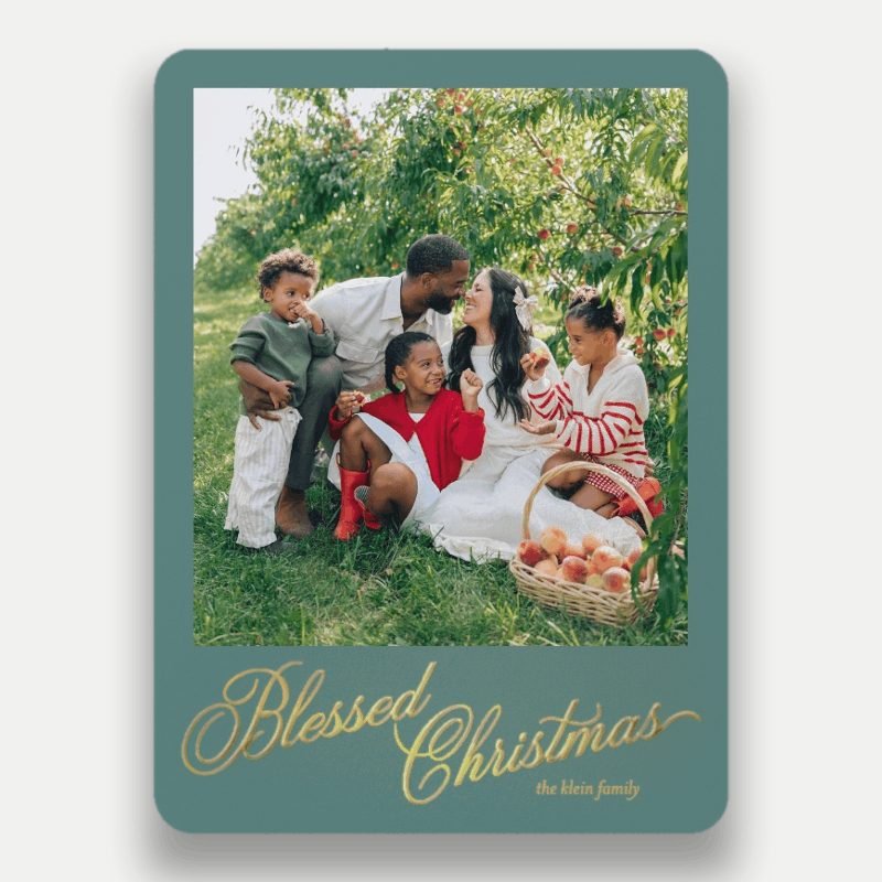 Elegant Gallery Holiday Card