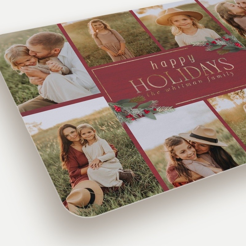 Berry Collage Holiday Card