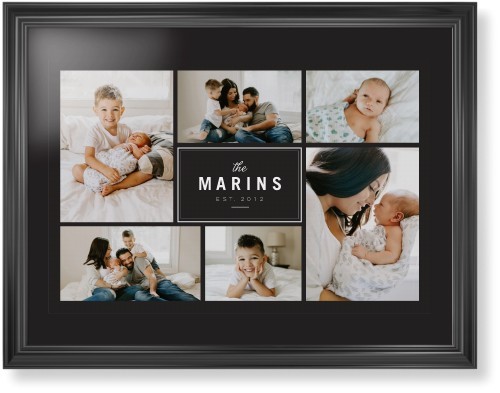 Contemporary Family Collage