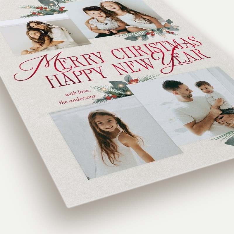 Botanical Sentiment Holiday Card