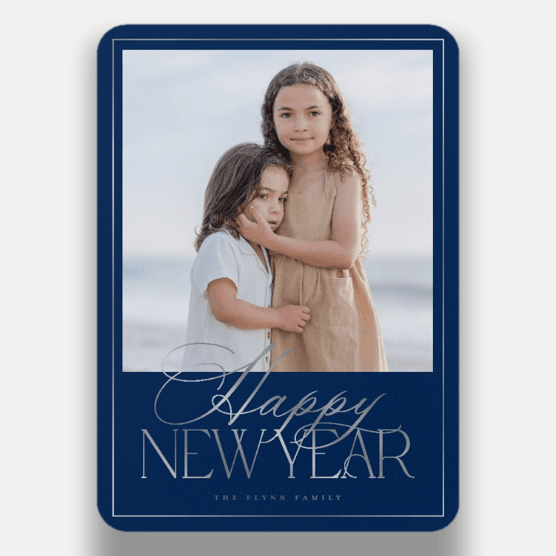 Refined Collage Holiday Card