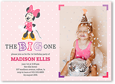 Disney Minnie Mouse First Birthday