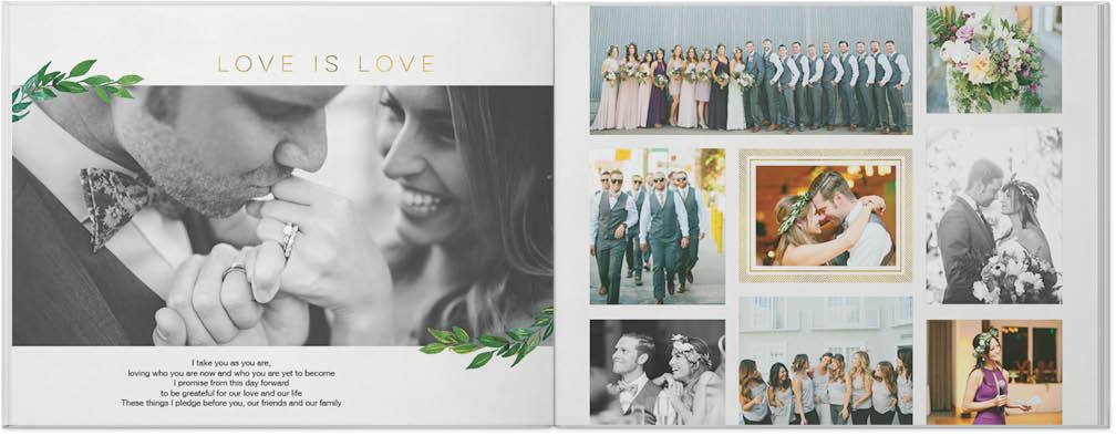 Gilded Wedding 11x14 undefined  Photo Book