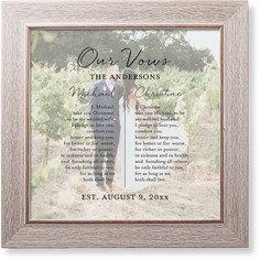 Ingrained Love Vows