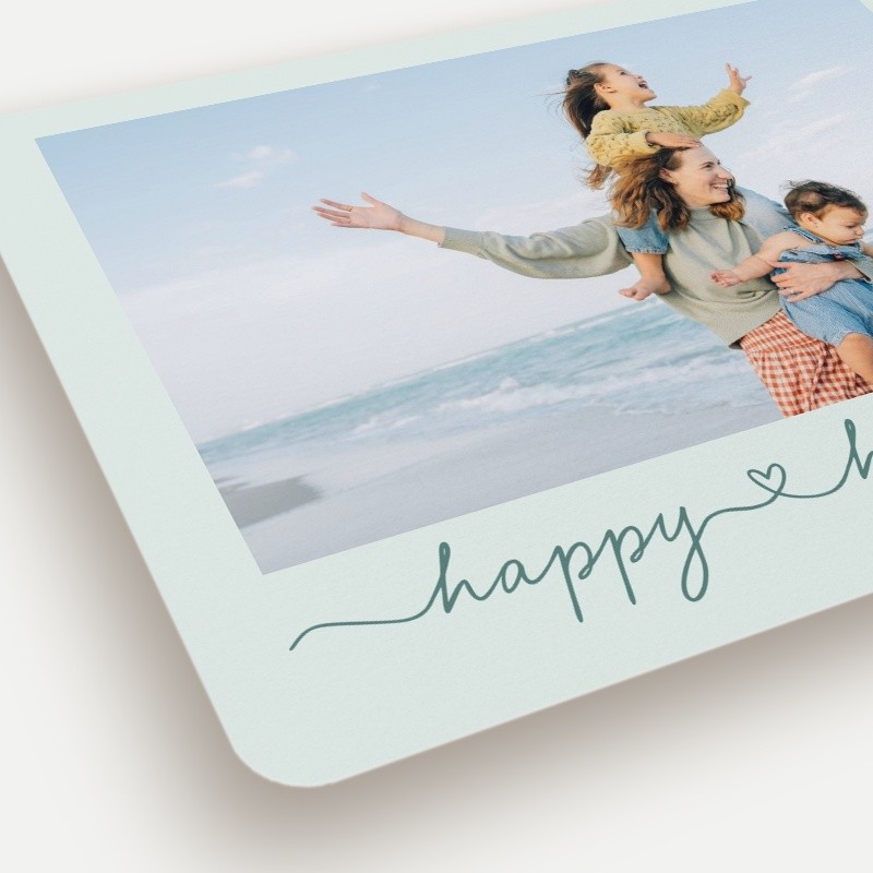 Flowing Script Holiday Card