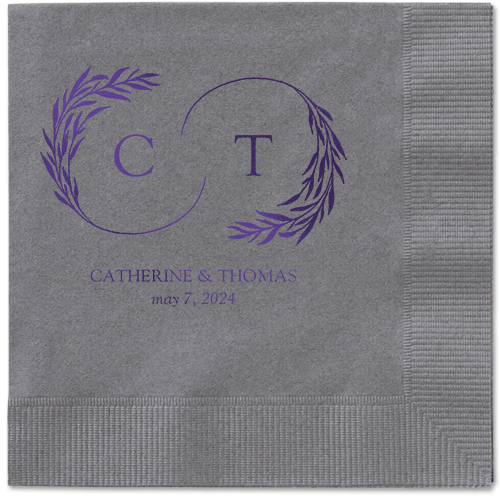 Custom Napkins For Wedding Welcome Parties