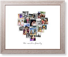 Tilted Heart Collage