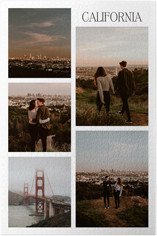 Travel Collage Portrait