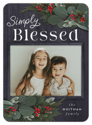 Framed Evergreen