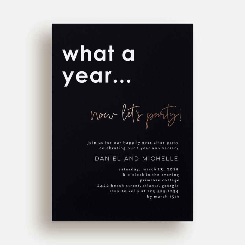 A Year To Party