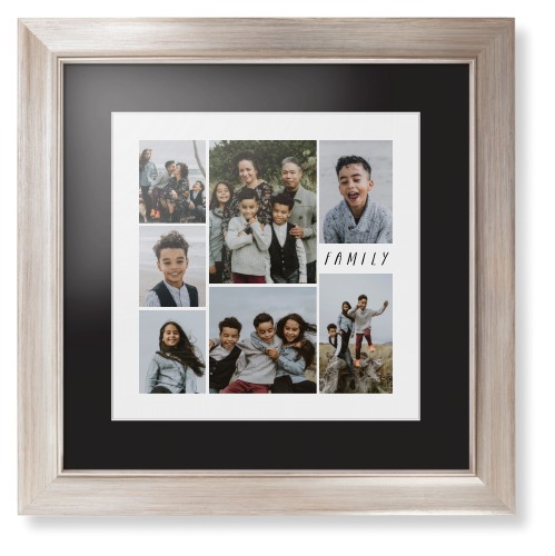 Rustic Picture Gallery Collage Of Seven