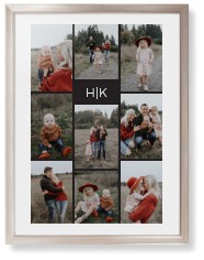 Modern Gallery Monogram of Nine